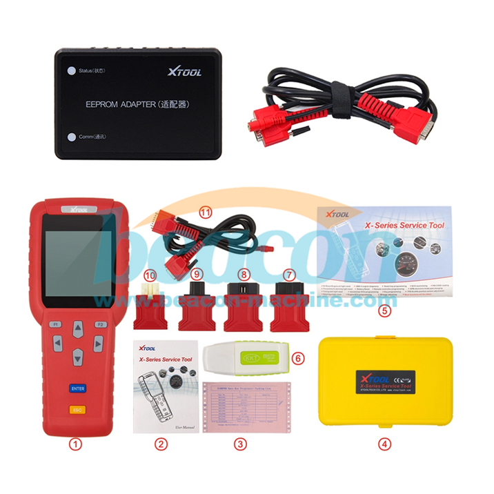 Оригинальный Xtool X100 Pro ручной Auto Key Programmer X100 + Plus автомобильный транспондер автоматический ключ для резки