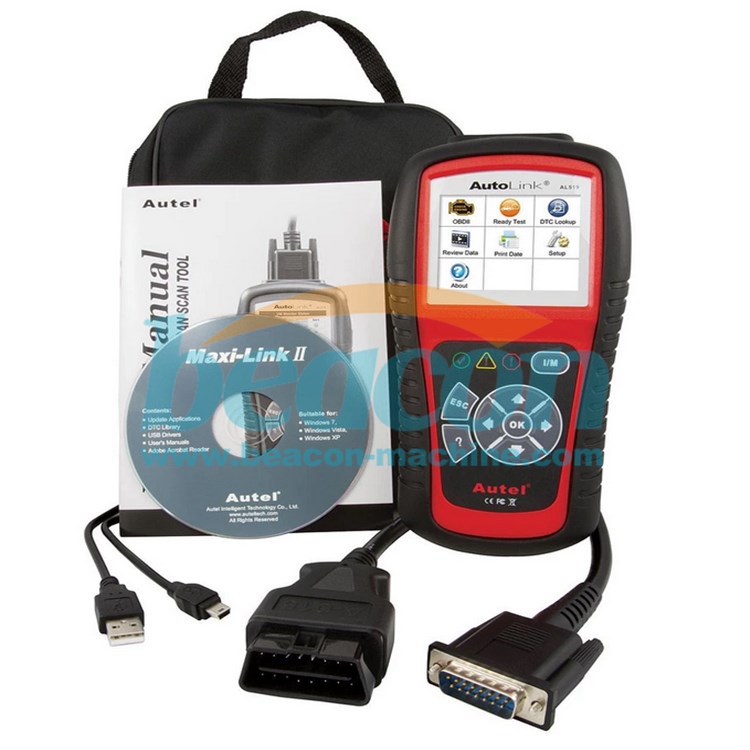 Autel AutoLink AL519 AL-519 OBD2 EOBD Автомобильный код неисправности сканер сканер автомобильный диагностический инструмент сканирования Escan Automotivo