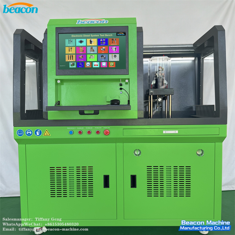 CR318-PRO Стенд для тестирования Common Rail с двумя двигателями пьезоинжектор HEUI крепление для C7 C9 3126B подвижный сенсорный экран